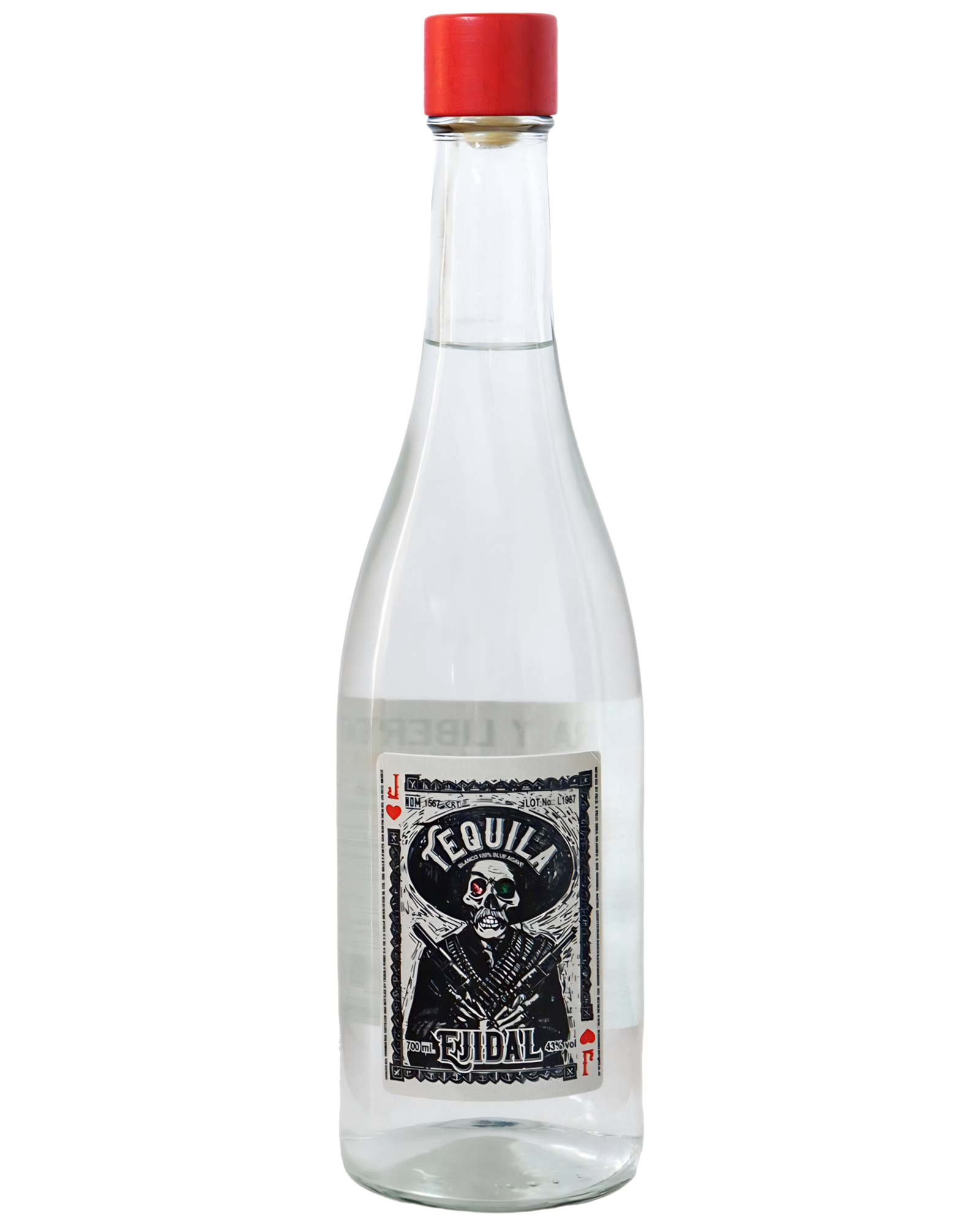 Ejidal Tequila Blanco — Etikett