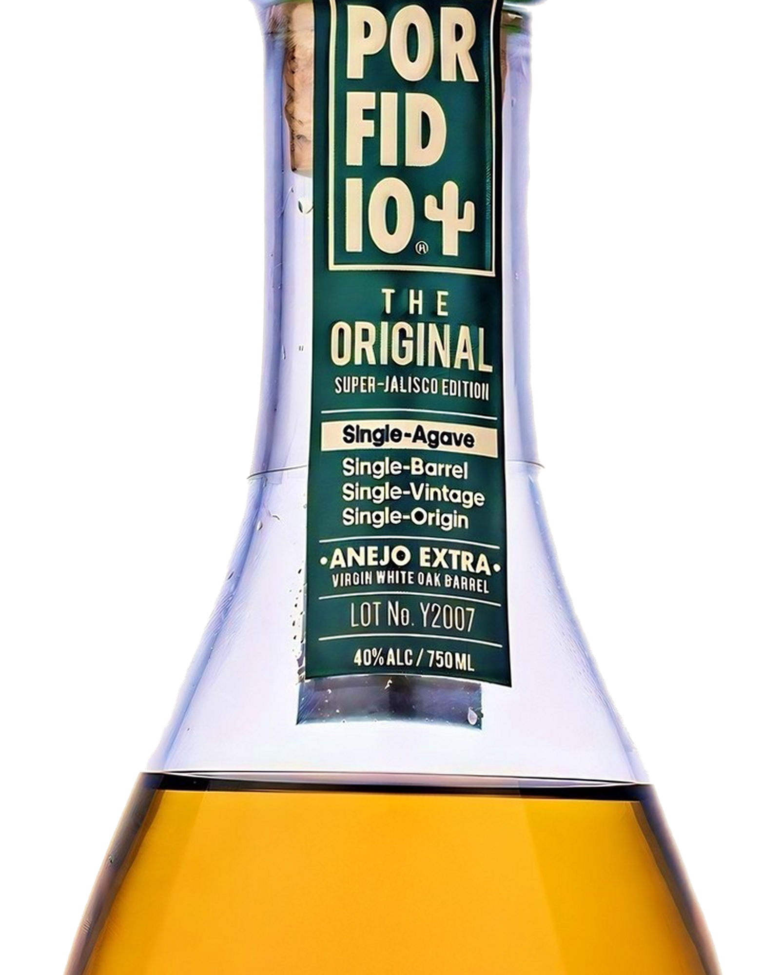The Original · Añejo Extra — Etikett